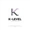 K Level logo Letter K Design Template Premium Creative Design