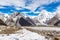 K2 mountain from Vigne glacier, Karakoram, Pakistan