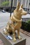 K9 For Cops Art Installation Statues Displayed Highlighting the Role of Chicago Police Canine in downtown Chicago