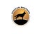 K9 dog training breeding farm logo