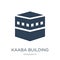 kaaba building icon in trendy design style. kaaba building icon isolated on white background. kaaba building vector icon simple