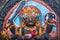 Kaal Bhairav statue at Basantapur Durbar square in Kathmandu.