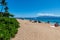 Kaanapali Beach, Lahaina , Maui, Hawaii looking towards Lanai Island