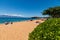 Kaanapali Beach, Lahaina , Maui, Hawaii looking towards Molokai Island