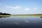 Kaas lake at the top of Kaas plateau with White Lotus growing