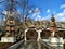 Kaatsheuvel / The Netherlands - March 29 2018: Entrance under the cave to the Indian Temple Square in THeme Park Efteling