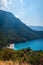 Kabak beach, secluded beach along Mediterranean sea near Fethiye, Turkey