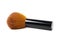 Kabuki mushroom makeup brush isolated