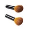 Kabuki mushroom makeup brush isolated