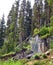 Kachina Falls, Taos Ski Valley off of Rubezahl Trail