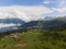 Kackar mountains and plateaus, aerial view