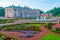 Kadriorg Art Museum and the upper garden in Estonian capital Tal