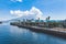 Kagoshima Port view with Sakurajima volcano