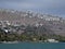 Kahala Beach, coconut trees, ocean and Hilltop homes