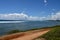 Kaiakea Point at Kapaa on Kauai Island in Hawaii