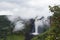 Kaieteur waterfall, clouds and bush