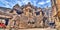 The Kailasa temple, cave 16 in Ellora complex. UNESCO world heritage site in Maharashtra, India