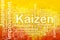 Kaizen word cloud