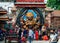 Kal Bhairav on Durbar Square in Kathmandu, Nepal