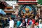 Kal Bhairav on Durbar Square in Kathmandu, Nepal