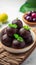 Kala Jamun Indian sweet food, sweet black Gulab Jamun delight