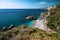 Kaladi beach on island of Kythira, Ionian, Greece