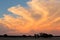 Kalahari desert cloudscape