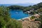 Kalami bay on Corfu island - Greece