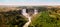 Kalandula waterfalls in Malanje Province in Angola - Africa - aerial photography