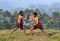 Kalaripayattu Martial Arts in Kerala, South India.