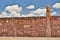 Kalasasaya temple wall. Tiwanaku archaeological site. Bolivia