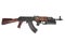 Kalashnikov AK 47 with 40mm GP-25 grenade launcher