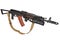 Kalashnikov AK with under-barrel grenade launcher