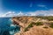 Kalbarri Batavia coast cliffs on the ocean