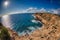 Kalbarri Batavia coast cliffs on the ocean