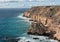 Kalbarri Batavia coast cliffs on the ocean