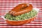 Kale with smoked sausage or \'Boerenkool met worst\'