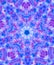 Kaleidoscope Background Blue, White And Purple Textured Background