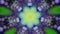 Kaleidoscope background pigment blend bubbles