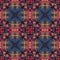 Kaleidoscope of color with beautiful ornamental - seamless background