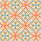 Kaleidoscope. Colorful vector seamless pattern. Bright tiles with abstract ornament