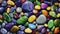 Kaleidoscope Gems: A Kaleidoscopic Delight of Colorful Pebbles