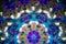 Kaleidoscope. Magic, hypnotic pattern for concert, night club, music video, events, show, holiday, exhibition, LED screens and