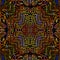 Kaleidoscope, mosaic background motley