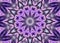 Kaleidoscope mosaic pattern background