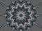 Kaleidoscope pattern abstract background. Round pattern. Architectural abstract fractal kaleidoscope background. Abstract fractal