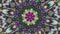 Kaleidoscope Pattern Geometrical Surrealistic Substance. Flashing fantasy mandala.