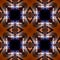 Kaleidoscope, a seamless abstract geometric pattern from the photo - the lights of the night city. It`s a focus. Colored spots of
