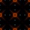 Kaleidoscope, a seamless abstract geometric pattern from the photo - the lights of the night city. It`s a focus. Colored spots of