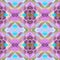 Kaleidoscopic abstract tribal seamless pattern. Modern stylish texture. Repeating geometric tiles. Textile fabric print. Wrapping